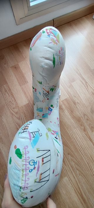 Cojín donut para lactancia