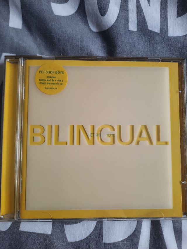 CD BILINGUAL PET SHOP BOYS