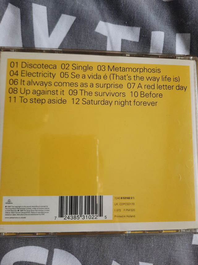 CD BILINGUAL PET SHOP BOYS