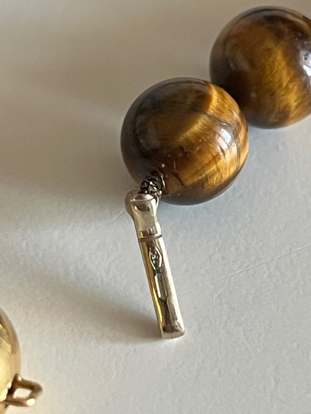 Collana con fermaglio in oro