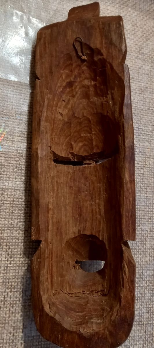 Maschera african in legno.