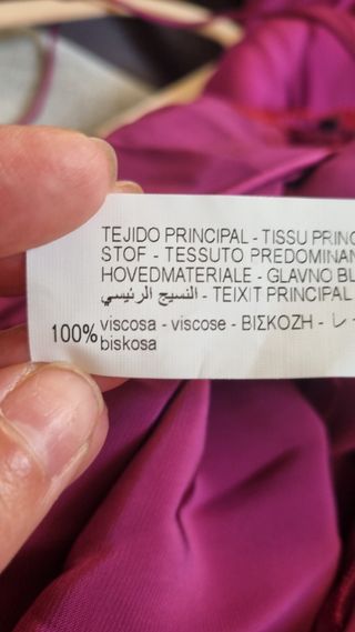 Vestido lencero Zara