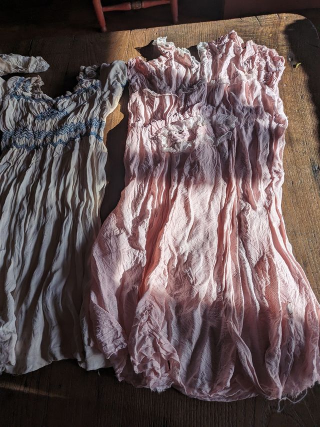 Lote vestidos de niña Vintages.