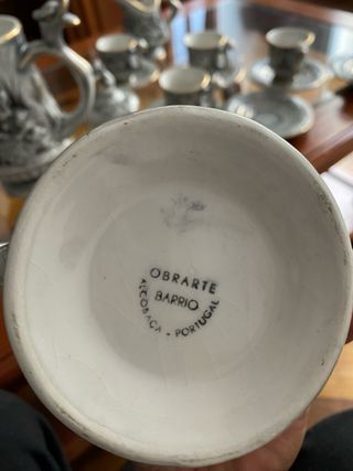 Juego de tazas de TE