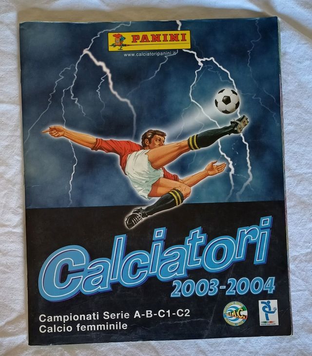 Album calciatori panini non completo 