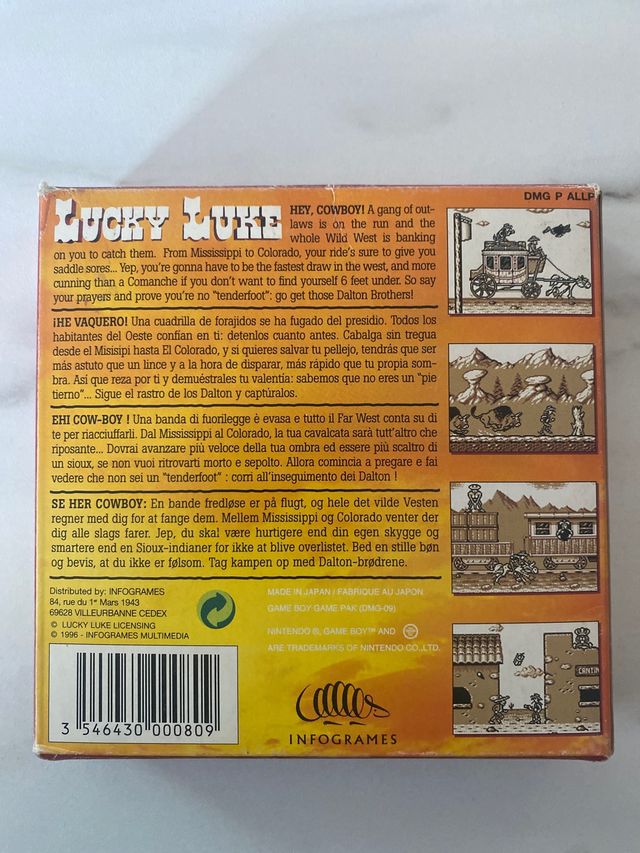 Lucky Luke Game Boy