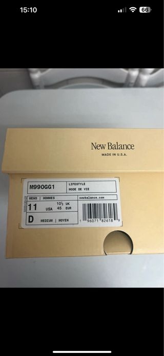 New Balance M990GG1 "Made in USA"