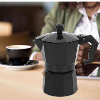Cafetera espresso, cafetera exprés de 3 tazas 