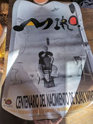 Cartel de Miró