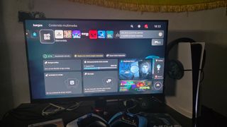 PlayStation5+ televisiónde gamer+3 juegos2 mando