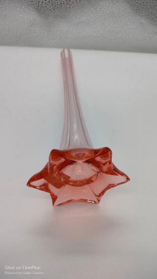 Vaso monofore cristallo di bohemia