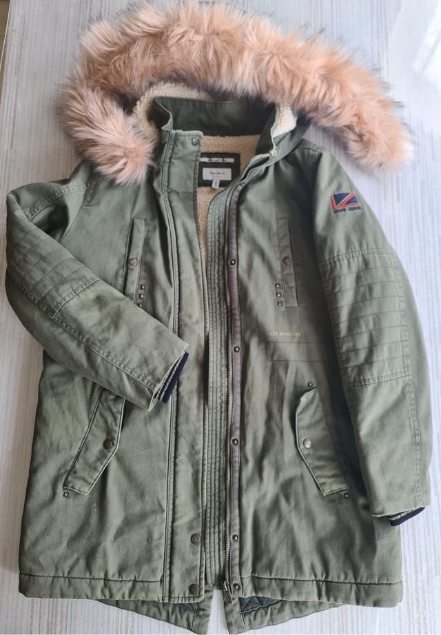Abrigo Pepe Jeans verde