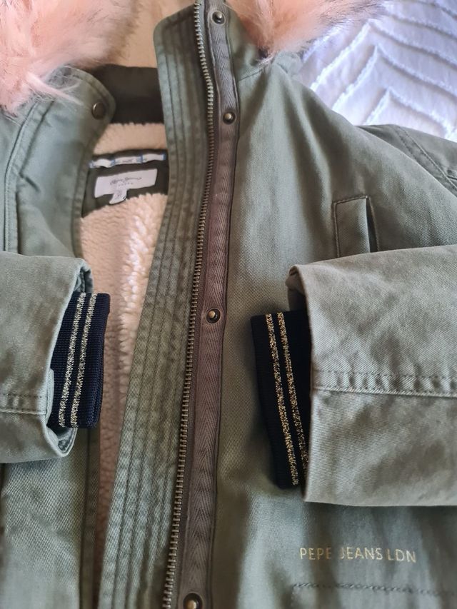 Abrigo Pepe Jeans verde