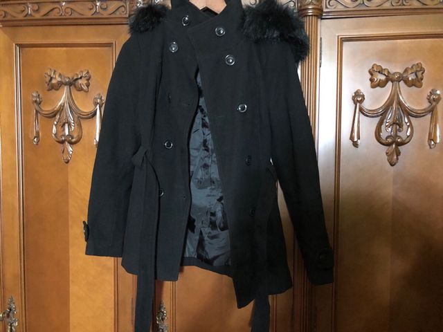 Chaqueta chica negra de fiesta , talla s