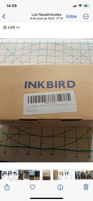 Wifi ITC-308 Termostato con Sonda de Acuarios