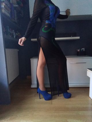VESTIDO SEXY SIN ESTRENAR CON ETIQUETA 