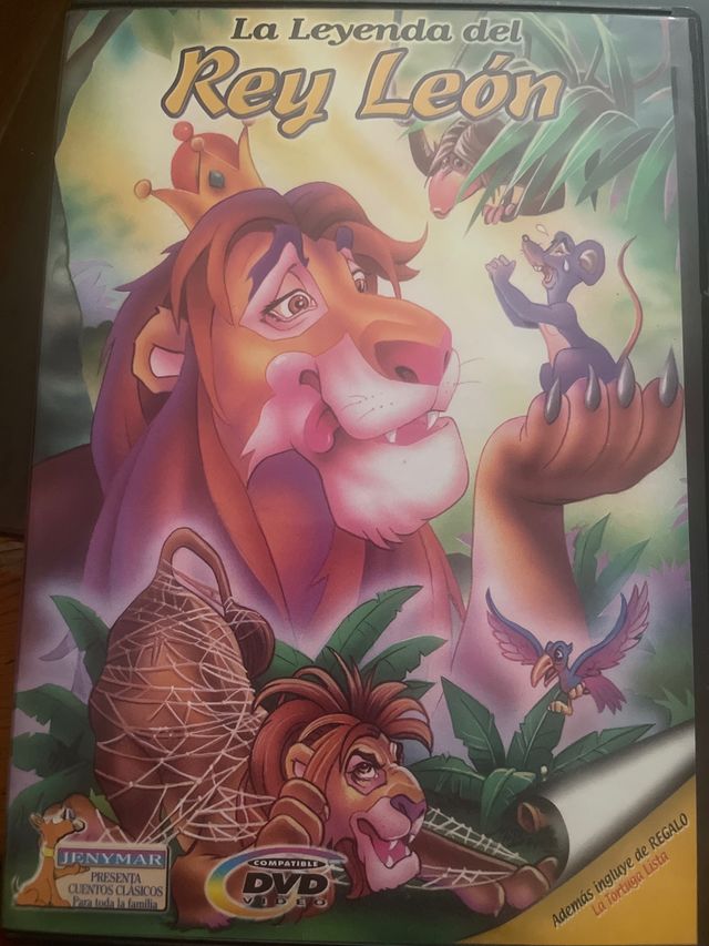 La leyenda del rey león dvd