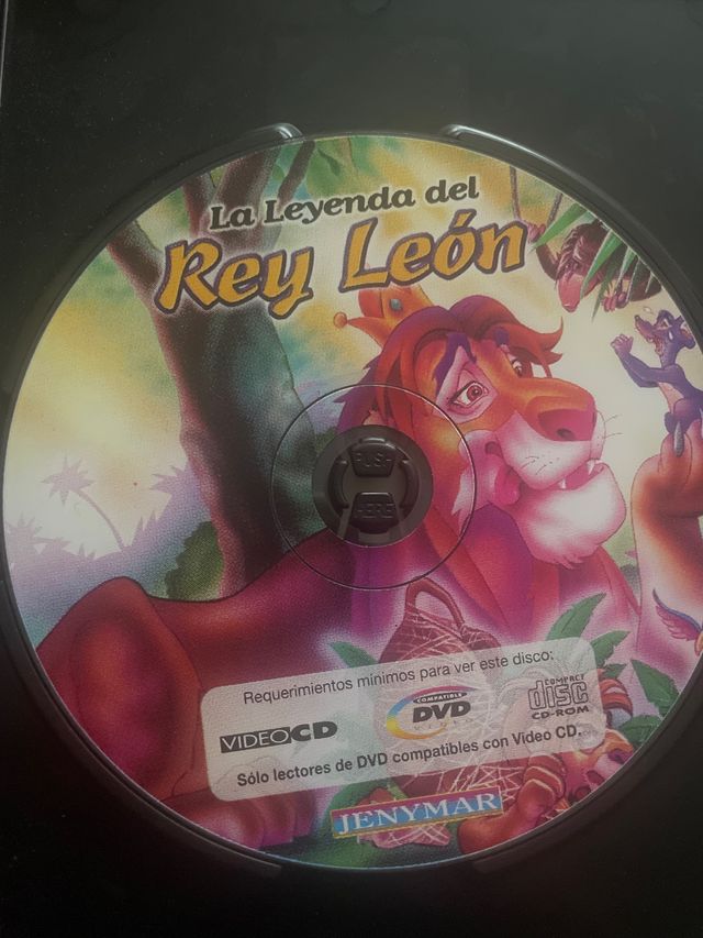 La leyenda del rey león dvd