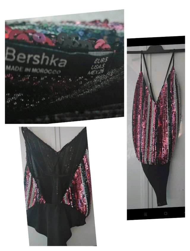 4 Camisetas tirantes de mujer y un body