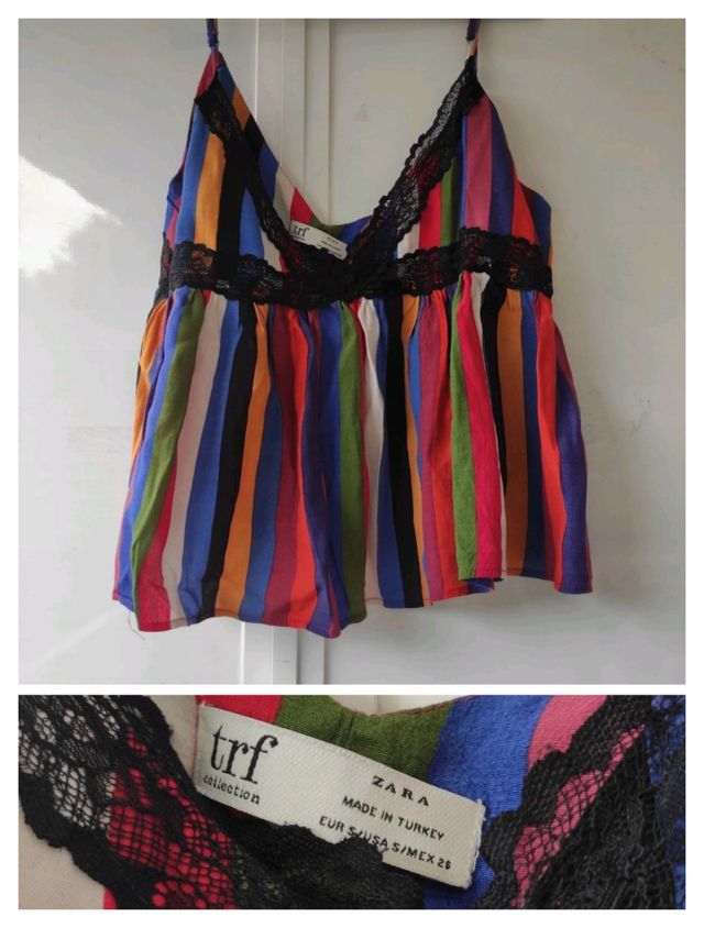 4 Camisetas tirantes de mujer y un body