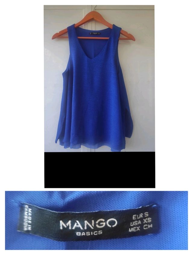 4 Camisetas tirantes de mujer y un body