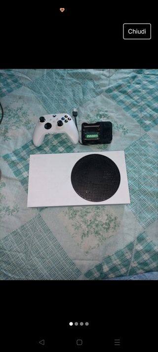 Xbox series s con joypad e batterie rica