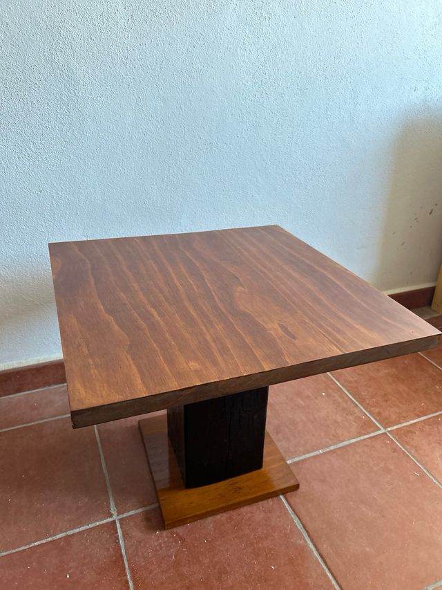 Mesa centro teca 100