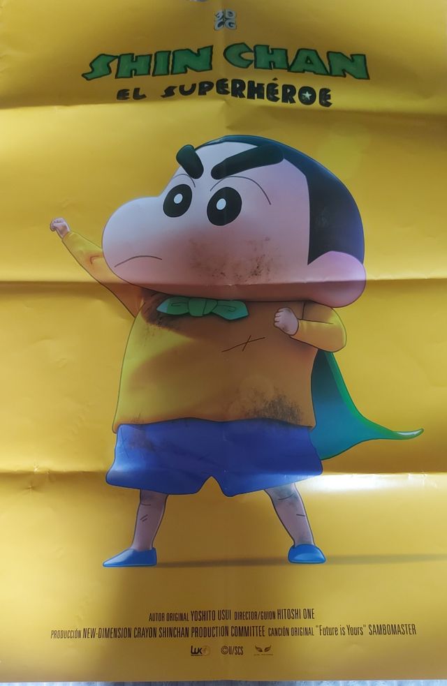 Póster cartelera Shin Chan