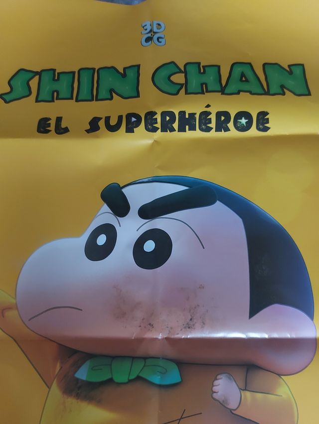 Póster cartelera Shin Chan