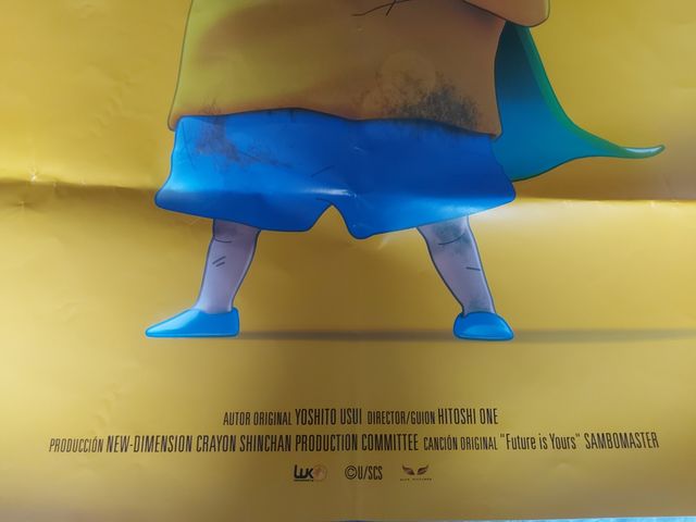 Póster cartelera Shin Chan