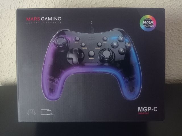 Mando MARS GAMING 🎮 compatible con switch, pc....