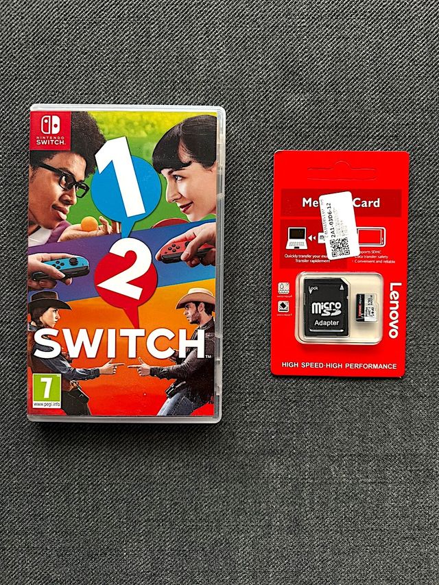 Nintendo Switch OLED + Gioco + microSD da 128 GB