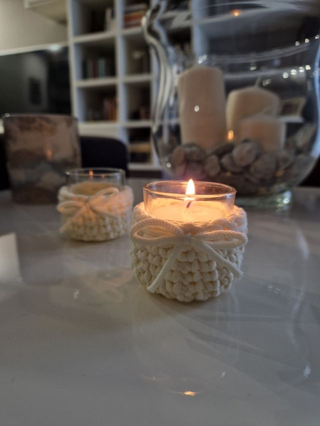 Porracandele fatto a mano