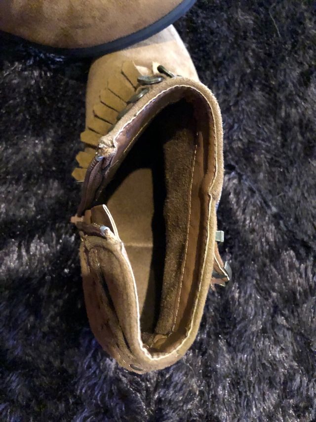 Zapatos chica botines indios