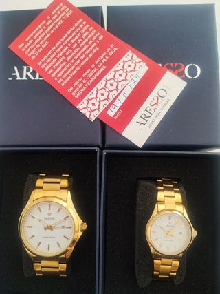 Relojes acero inoxidable oro