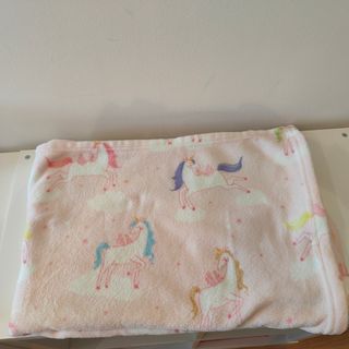 Manta y fundas de cojín de unicornio