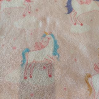 Manta y fundas de cojín de unicornio