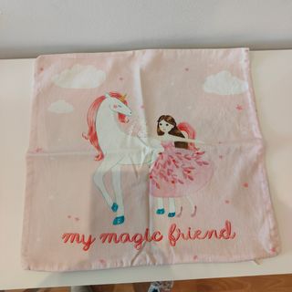 Manta y fundas de cojín de unicornio