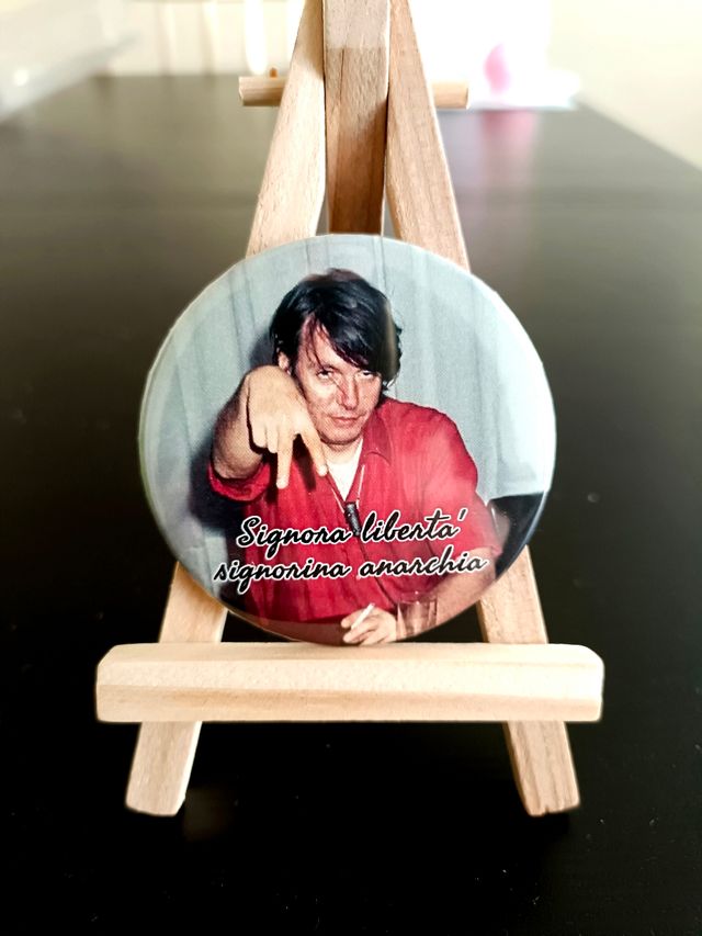 Spilla Fabrizio De Andrè