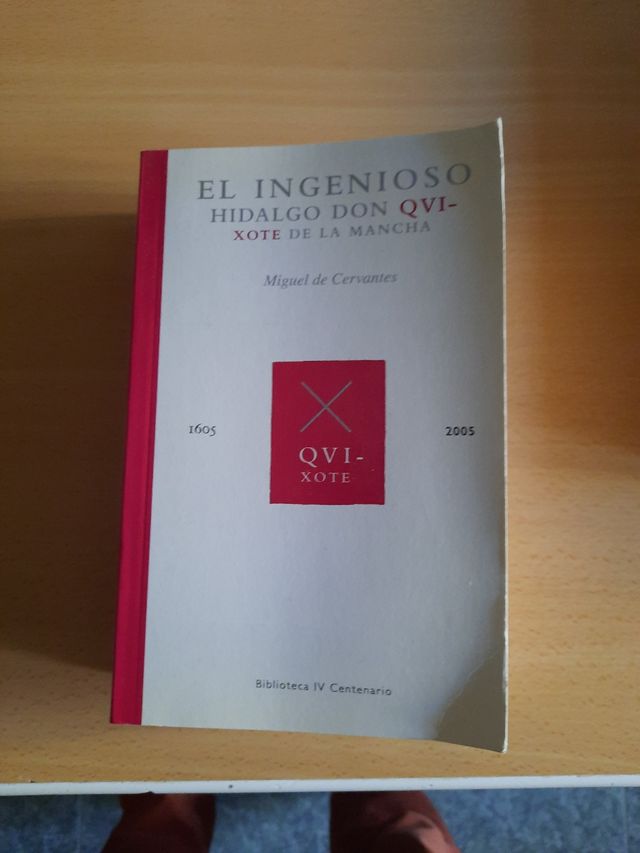 Libro "Don Quijote de la Mancha"
