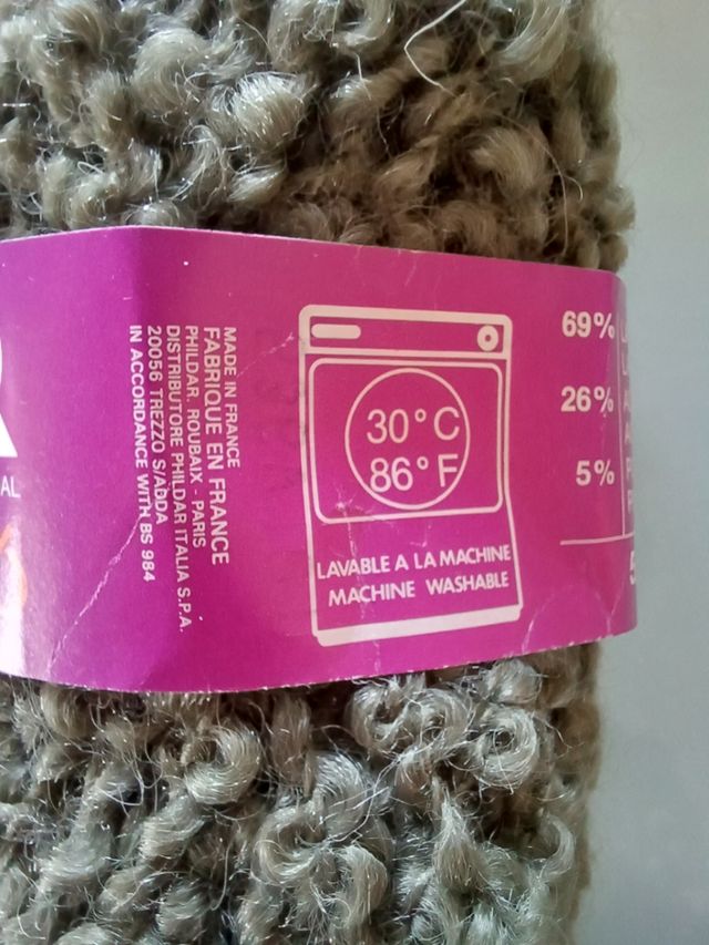 10 gomitoli di lana Phildar