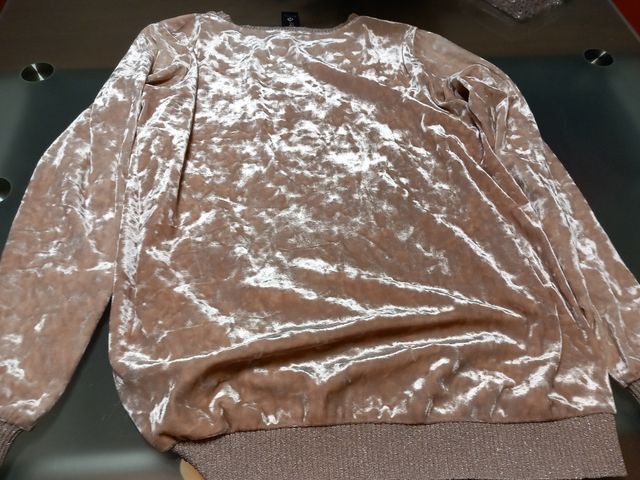 Maglia in velluto froisse maryley