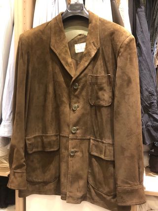 Chaqueta de ante 