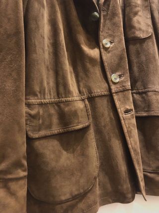 Chaqueta de ante 