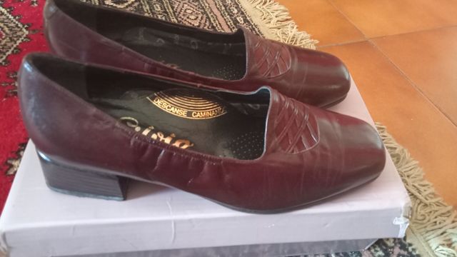 Zapatos N°38 Piel Ancho especial tienda Silvio 