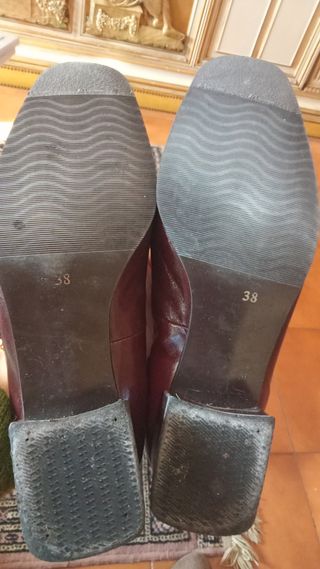 Zapatos N°38 Piel Ancho especial tienda Silvio 