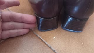 Zapatos N°38 Piel Ancho especial tienda Silvio 