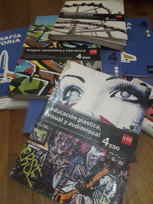 Libros 4 de la ESO de texto Savla