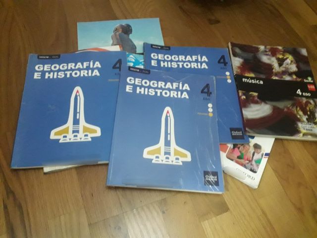 Libros 4 de la ESO de texto Savla