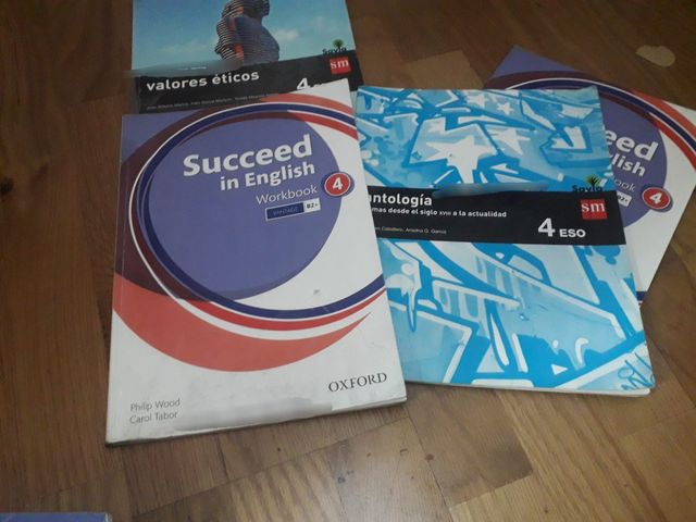 Libros 4 de la ESO de texto Savla